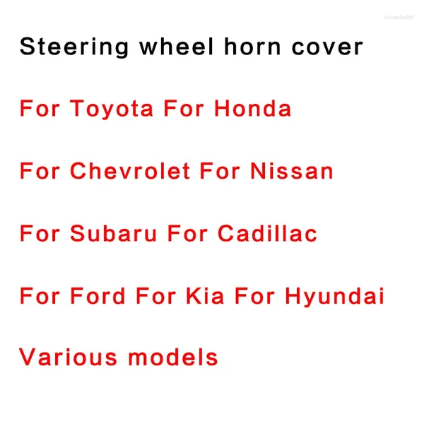 Coprivolante Copri clacson per Toyota Honda Chevrolet Nissan Subaru Cadillac Ford Kia Hyundai e così via