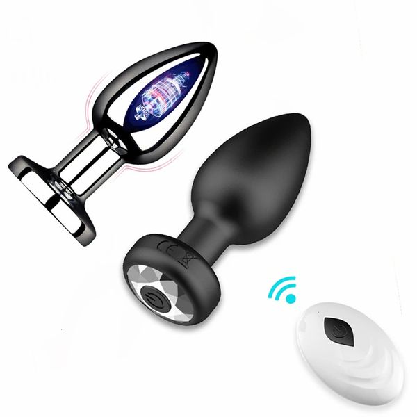 Butt Plug per le donne Plug anale vibrante Telecomando vibrante Massaggiatore prostatico giapponese Giocattoli adulti del sesso per gli uomini 18 I61W 240126