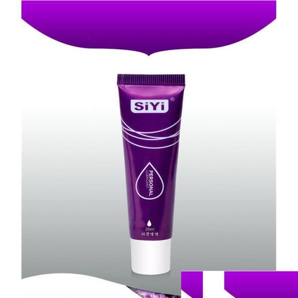 Другие косметические товары для здоровья Siyi 25 мл Lube Mas Oil Смазка на водной основе Мужская и женская смазка Гей-анал для прямой доставки Dhwqj Otcae