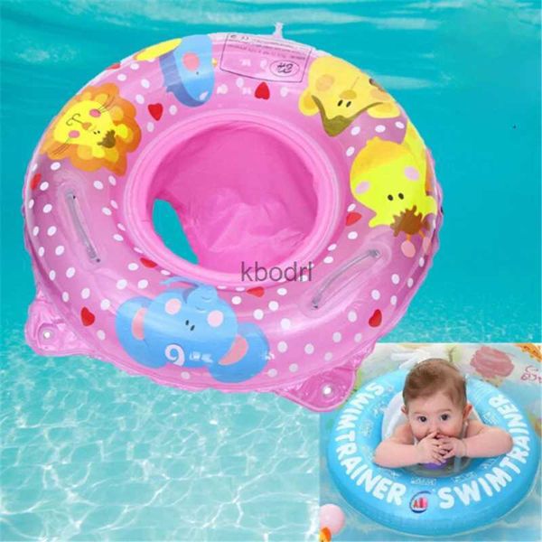 Outras Piscinas SpasHG Assento de Bebê Float Swim Ring Dupla Alça Segurança Inflável Infantil Crianças Piscina Anéis Brinquedos de Água Círculo de Natação para Crianças Sipply YQ240129