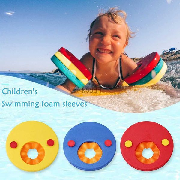 Outras piscinas SpasHG EVA Foam Swim Float Discos Flutuantes Crianças Swim Exercícios Anéis Portátil Fácil Desgaste Protetor Confortável Acessórios Ao Ar Livre YQ240129