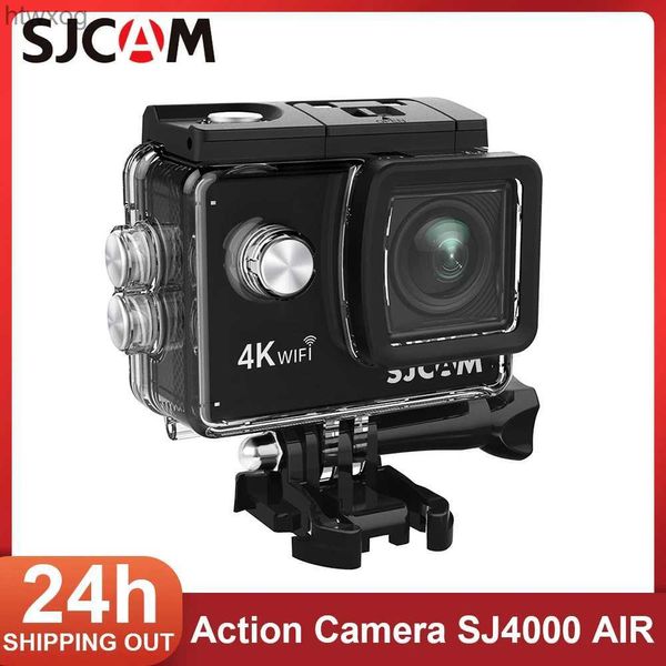 Câmeras de vídeo de ação esportiva SJCAM SJ4000 AIR Câmera de ação para motocicleta Capacete de bicicleta à prova d'água Anti-Shake HD Câmeras de ação de vídeo esportiva YQ240129