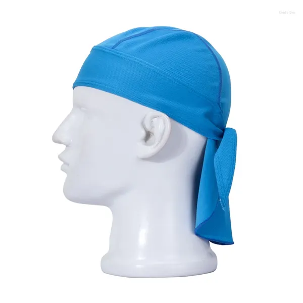 Berretti Berretti da ciclismo sportivi ad asciugatura rapida Estate Uomo Donna Corsa Equitazione Bandana Foulard Cappello da pirata traspirante Cappuccio Berretti