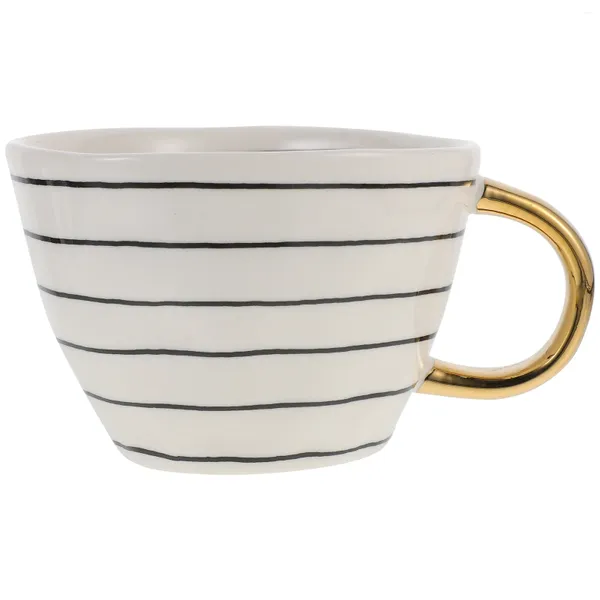 Set di stoviglie Tazza Tazze da caffè Tazza con manico Acqua per la casa S Bicchieri Latte Cereali Ceramica L'ufficio