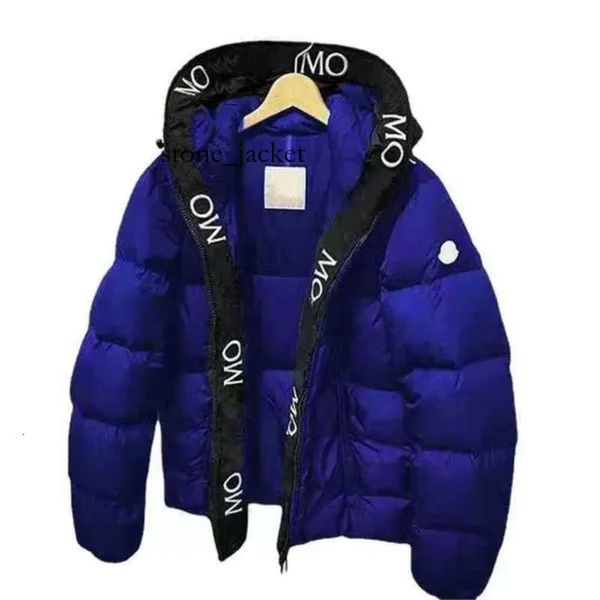 2024 Designer Mens Monclair Giacca invernale da donna Down Parka Giacca a vento leggera con cappuccio Nero Bianco Piumino Capispalla Uomo Italia Giacca Monclair di lusso italiana 1871