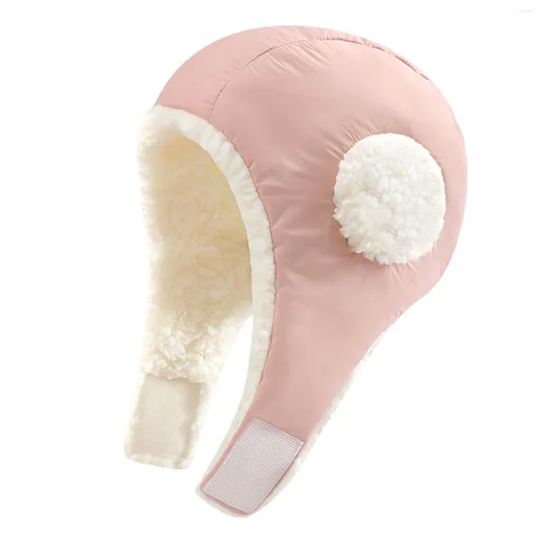 Berets inverno ao ar livre earmuff chapéu bonito orelhas proteção de malha impermeável material macio gorro para patinação de esqui ao ar livre