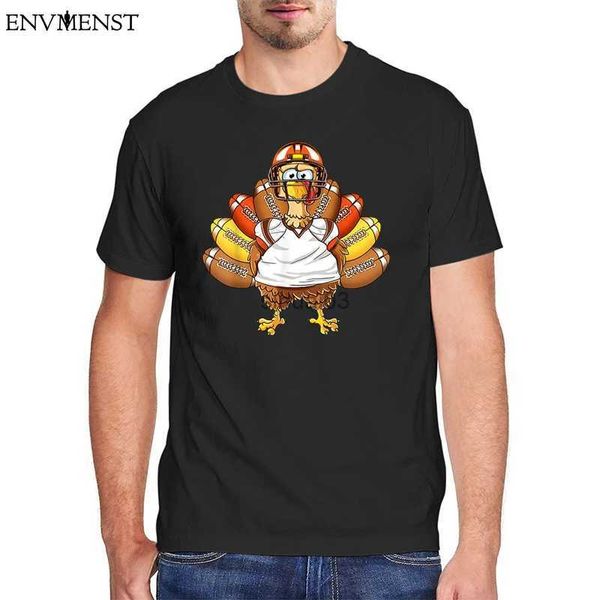 Camisetas masculinas Turquia Futebol Ação de Graças Novo design gráfico masculino de manga curta agradecido meninos camisas vintage oversized o-pescoço camisetas masculinas