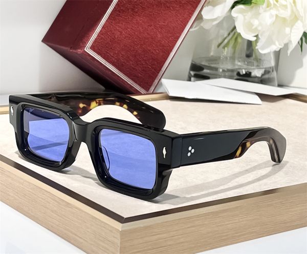 Fashion trend top designer mens women sunglasses classic square shape thick plate vintage eyewear summer elegant simple style UV Protection come with case
