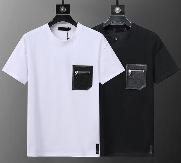 Moda verão simples preto carta-impressão camiseta par de topo branco masculino camiseta casual solto feminino tamanho asiático M-3XL6