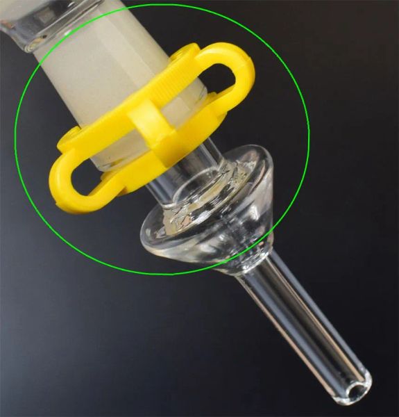 10mm 14mm 19mm Plástico Keck Clip para Bong Adaptador Downstem Tubos de Água Fabricante Laboratório Laboratório Braçadeira Coletor de Néctar Clipes Coloridos ZZ