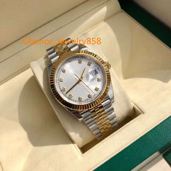 Mit Originalverpackung Hochwertige Uhr von höchster Qualität 41 mm President Datejust Saphirglas Asia 2813 Uhrwerk Mechanische Automatik Herrenuhren 2024