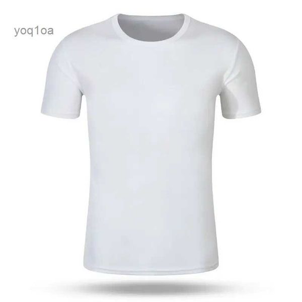 T-shirt da uomo Sublimazione Abbigliamento ad asciugatura rapida Maglia diretta in fabbrica Abbigliamento sportivo semplice T-shirt per bambini Maglietta per trasferimento di calore in poliestere per adulti