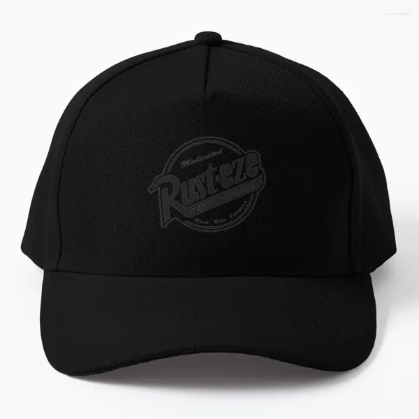 Cappellini da baseball Black Rust Eze Logo Berretto da baseball Rave Cappello da sole per bambini Cosplay Cappello da sole per uomo e donna