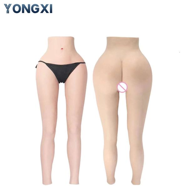 Pantaloni da donna in silicone a doppia elasticità per cosplay sexy per crossdresser Queen Enhancer possono scegliere di avere la vagina o no