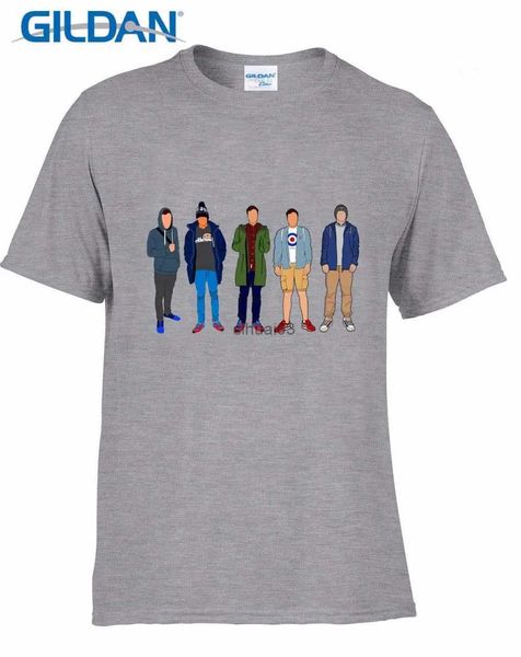 Erkek Tişörtler En Yeni 2019 T Shirt Erkekler O Boyun Pamuk T-Shirt Futbolcu Hayranları T Shirt Fc Uzak Günler Uzak Günler Top Holigans Çılgın Tişörtler Tişört