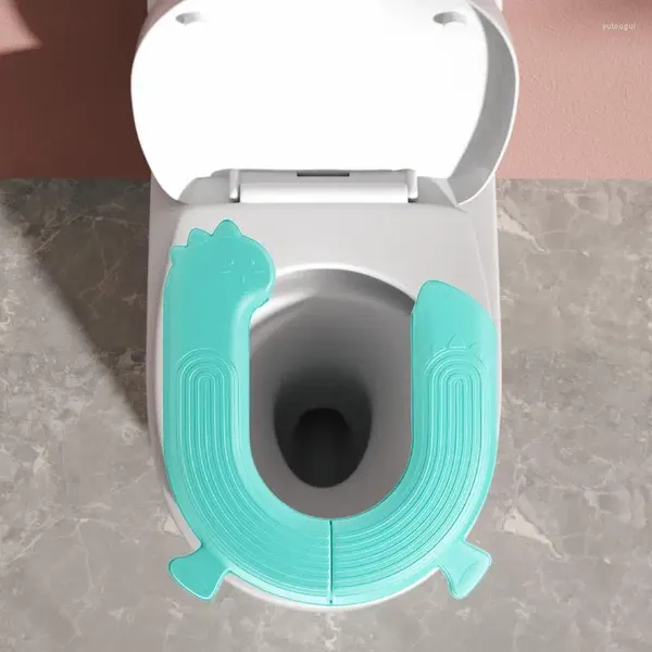 Coprisedili per WC Cuscino Four Seasons Generale Tappetino di copertura in EVA impermeabile multicolore antipolvere per bambini ragazzi