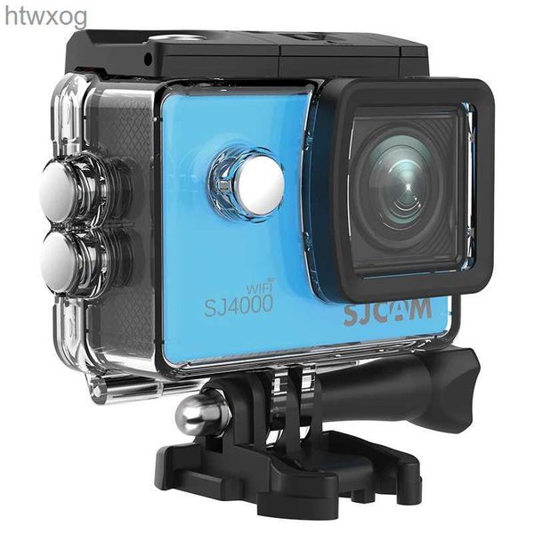 Câmeras de vídeo de ação esportiva SJCAM SJ4000 WiFi 4K Câmera de ação 2.0 polegadas Esportes DV tela LCD 1080P HD Mergulho 30M à prova d'água Mini registro de carro DVR YQ240129