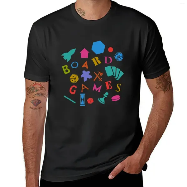 Camisetas masculinas Jogos de tabuleiro Componentes Camiseta Costumes Hippie Clothes