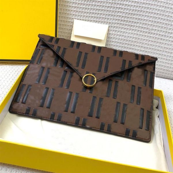 Saco de embreagem bolsa plana carteira feminina bolsas de aleta bolsa de couro genuíno em relevo carta sacos de mão ouro ferragem imprensa parafuso prisioneiro wallets201u