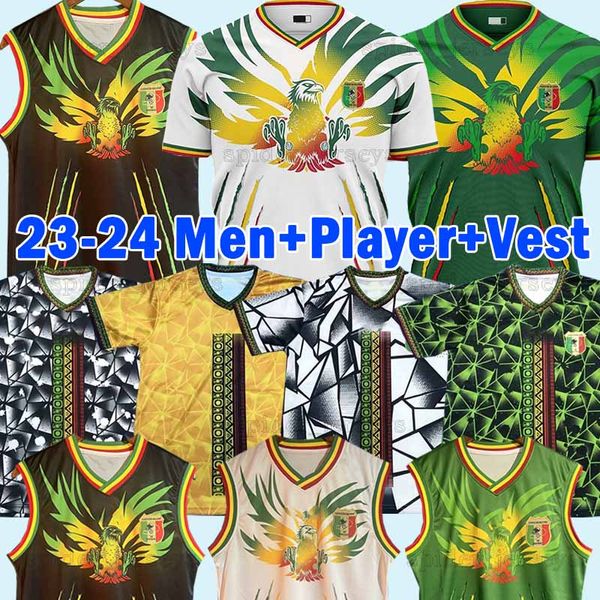 23 24 Mali Soccer Jerseys Squadra nazionale 22 23 fan versione giocatore SOUMAILA MAHAMANE MAMADOU SALAM 2023 2024 Home Away Terza maglia da uomo Maglia da calcio Camicie uniformi