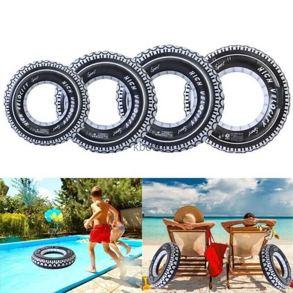 Altre piscine SpasHG Donut Pool Supplies Attrezzature per il nuoto Galleggiante Lilo Toys Ciambella gonfiabile Anello per il nuoto per bambini Anello in gomma YQ240129