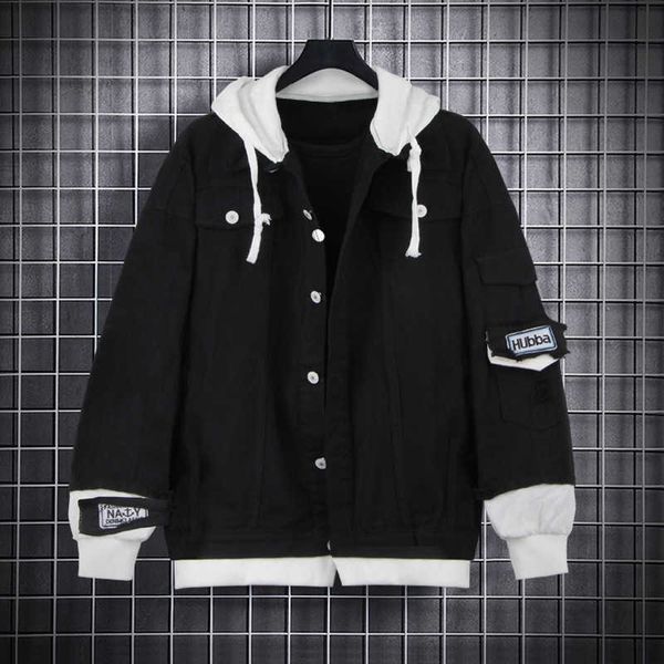 Anime Death New Note Jacke Kostüm Jeans Halloween Schwarz Yagami Licht Cosplay Denim Mode Herbst Frühling Mit Kapuze Outwear Casual Mode 387