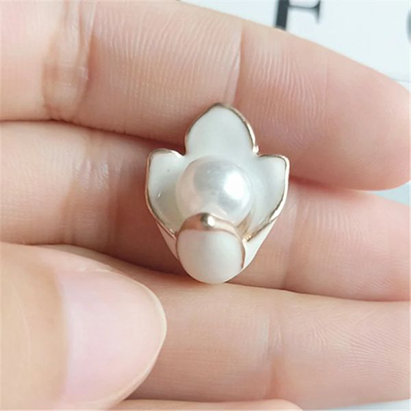 Armreif, 50 Stück, 18 x 20 mm, goldfarben, Perlenöl-Tropfen-Blumen-Anhänger für Stoff/Hochzeit, Haarschmuck, Erkenntnisse für die Herstellung von handgefertigtem DIY-Schmuck