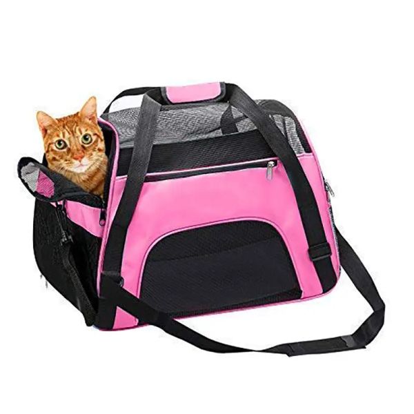 Переноски Портативные дорожные сумки для собак и кошек, уличная сумка-переноска для собак, сумки с ручкой для домашних животных, переноска головы для кошек, собак, перевозка