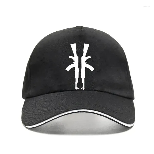 Ball Caps Hochwertige Baseballkappe Schwarz Kalaschnikow Sturmgewehr Gun Hipster Knarre Hip Hop Khalifa Snapback