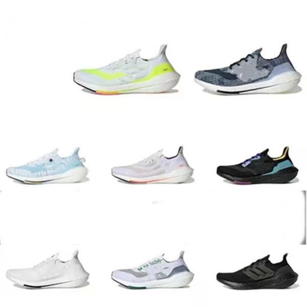 Кроссовки Classic Ultraboosts 23 UB Повседневная обувь Мужчины Женщины 7.0 Ultra Core Triple Black White Solar Blue Outdoor Runner Metallic Tech Indigo Dash Grey Кроссовки S8