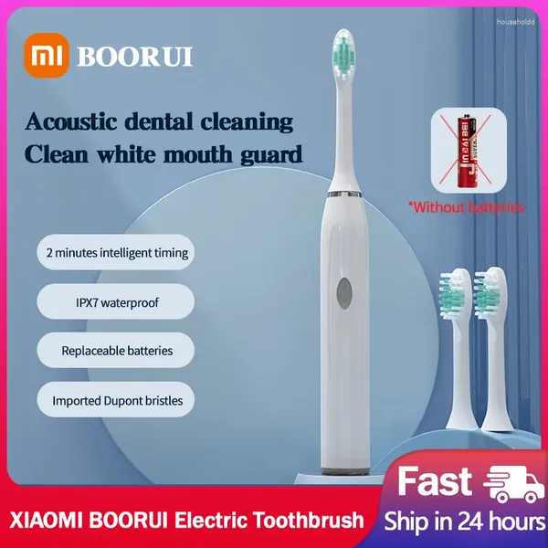 Escova de dentes elétrica inteligente sônica escova ultrassônica clareamento dos dentes higiene oral para escovas de dentes
