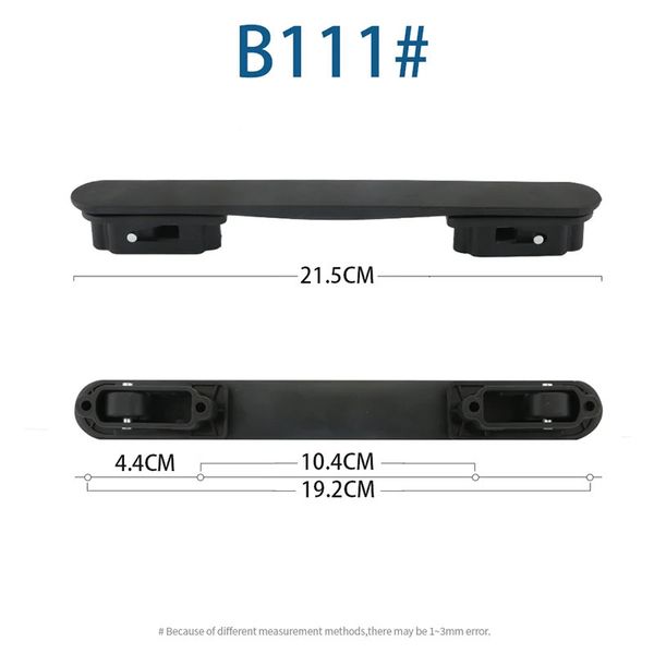 Maniglia per valigia Accessori da viaggio di ricambio Impugnatura per trasporto Parti di riparazione per valigia Borsa di ricambio B111 240126