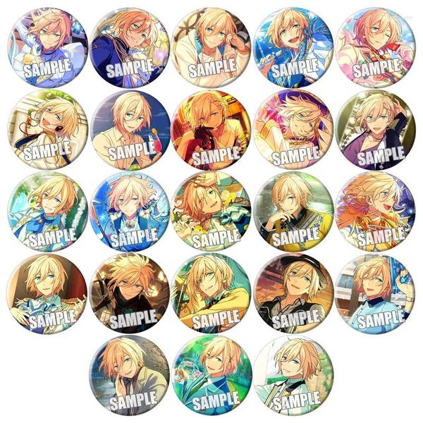 Broschen Ensemble Stars ES Tenshouin Eichi 58mm Abzeichen Brosche Icons