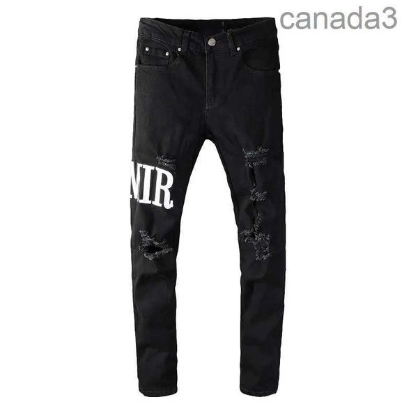 Jeans Pantaloni denim Jeans da uomo Designer Jean Uomo Pantaloni neri Qualità di fascia alta Design dritto Retro Streetwear Pantaloni sportivi casual Designer Joggers Pant K PN4V