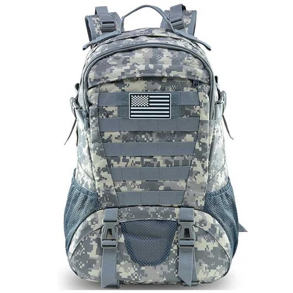 Sacos de caminhada 30 litros mochila de caminhada para homem à prova d'água molle mochila de assalto militar acampamento escalada ao ar livre sacos táticos masculinos YQ240129