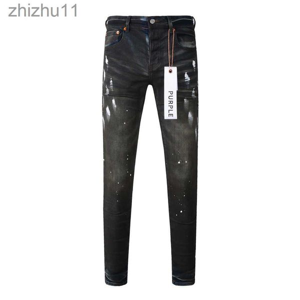 Lila Jeans Designer Männer Frauen Mann Amirs Slim Fit Denim Brief Drucken Hosen Luxus Urlaub Outdoor Herren Streetwear Große Größe Hosen 30JU