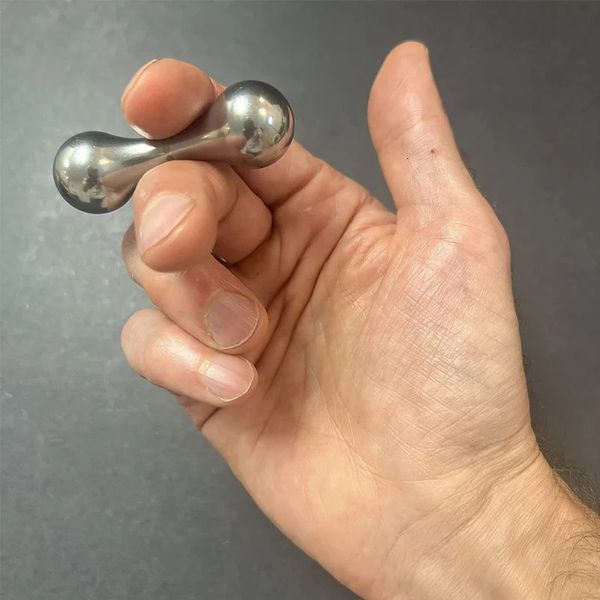 Metal Knucklebone Fidget Spinner Finger Skill Cool EDC Gadget Antistress Decompressione Giocattolo Autismo ADHD Ansia Adulti e bambini 240125