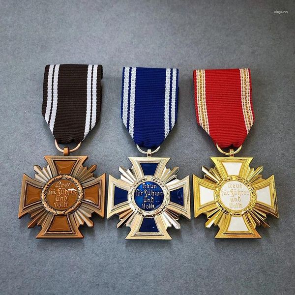Broches Medalha Decorativa Reprodução Emblema Roupas Decoração Correspondente Broche de Honra Heróica