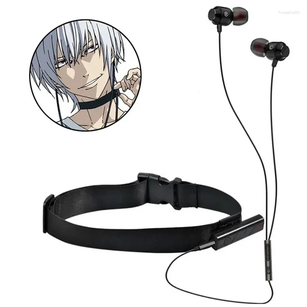 Anime fones de ouvido sem fio jogos fone de ouvido toaru kagaku sem railgun fones de ouvido bluetooth-compatível acelerador cosplay