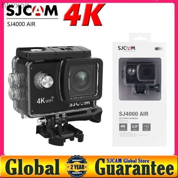 Câmeras de vídeo de ação esportiva SJCAM SJ4000 AIR 4K 30fps Câmera de ação Allwinner Chipset 1080P 60FPS WiFi Sport DV 2.0 Mini câmera de capacete à prova d'água Sports DV YQ240129