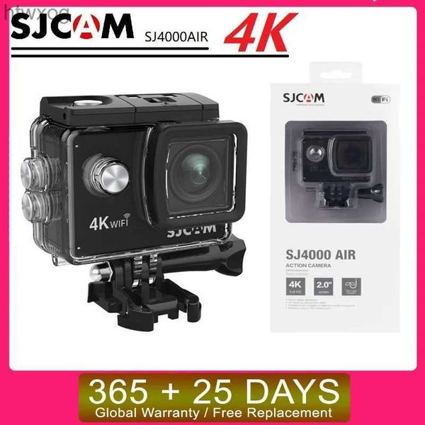 Câmeras de vídeo de ação esportiva SJCAM SJ4000 AIR 4K 30fps Câmera de ação Full HD Allwinner Chipset 4K WiFi Sport DV 2.0 Mini câmera de capacete à prova d'água Sports DV YQ240129