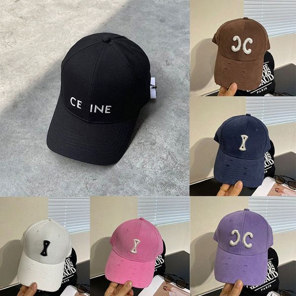 Cap designer chapéu colorido curlywig boné de beisebol moda mens mulheres carta verão snapback pára-sol esporte bordado casquette praia