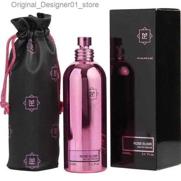 Fragrância KMontale Rose Musk Perfume Feminino PARFUM Queen Rose Musk Petal Night Candy Essence 100ml Q240129