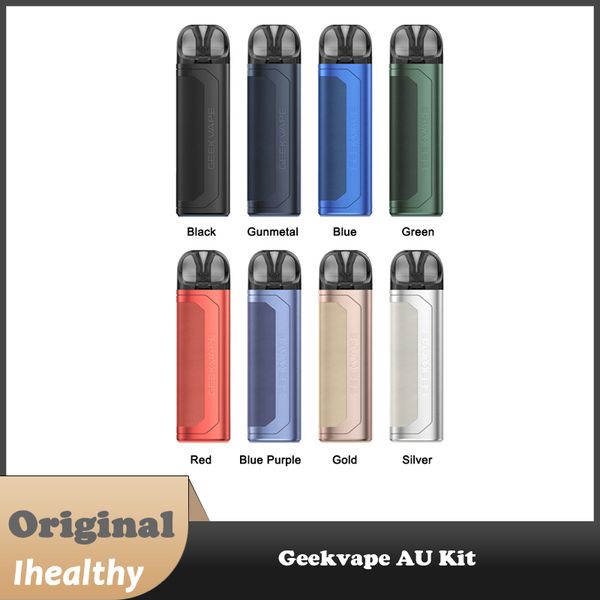 Original GeekVape AU Kit Aegis U 20 W 2 ml Pod 800 mah Batterie Auto Draw Elektronische Zigarette Verdampfer