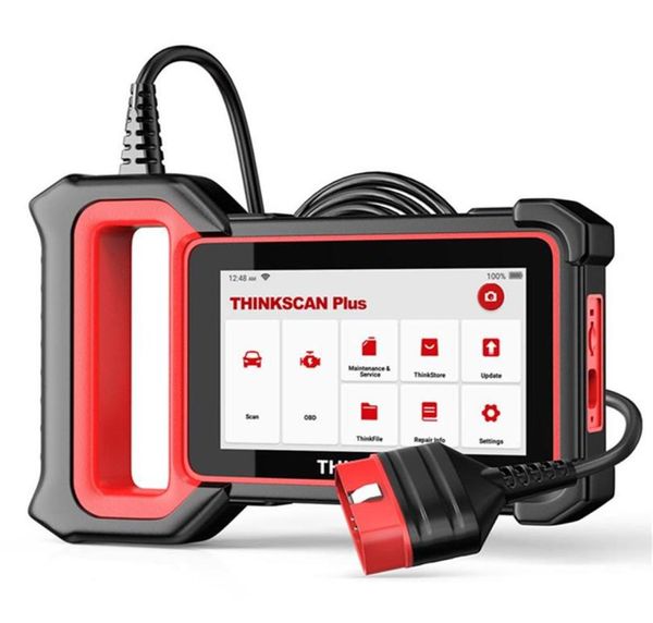 Thinkscan Plus S2 OBD2 Ferramentas de diagnóstico Scanner de diagnóstico de carro ABS SRS ECM Inspeção e manutenção do sistema 438B300o4274693