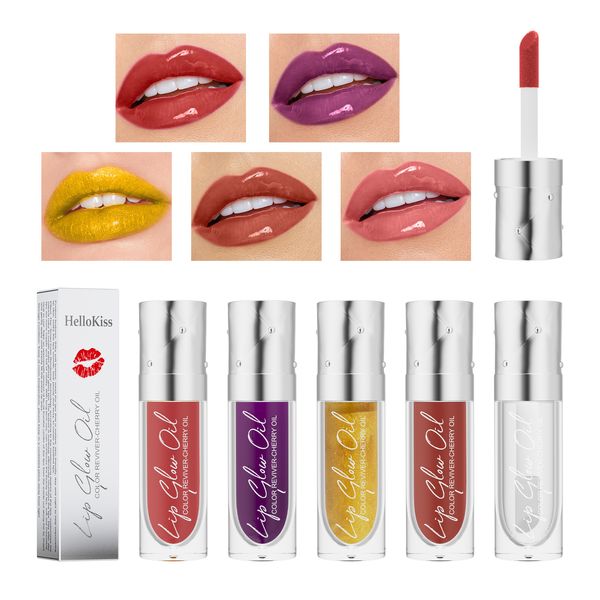 Gold Plump Lip Glow Oil Lippenpflege Aufpolsternder Lipgloss Nicht klebendes Lippenöl Feuchtigkeitsspendender Lippenstift Feuchtigkeitsspendendes, poliertes Lipgloss-Make-up 432