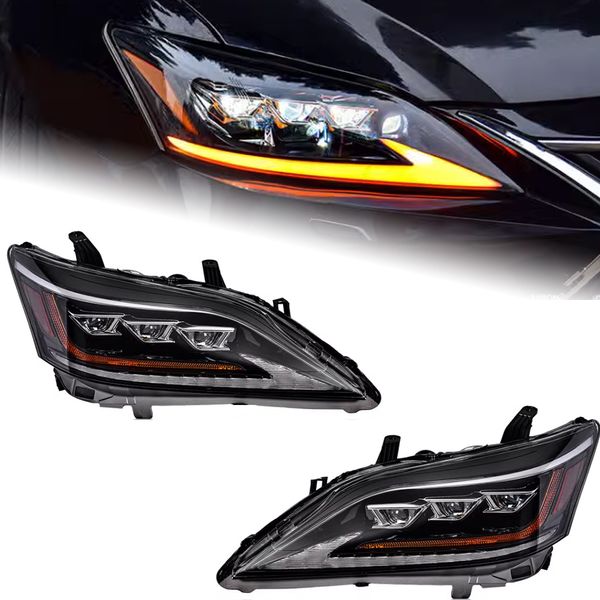 Faro a LED per Lexus ES ES200 2006-2012 ES300 ES250 Fari Aggiornamento Abbaglianti Luci diurne Indicatori di direzione Lampada anteriore