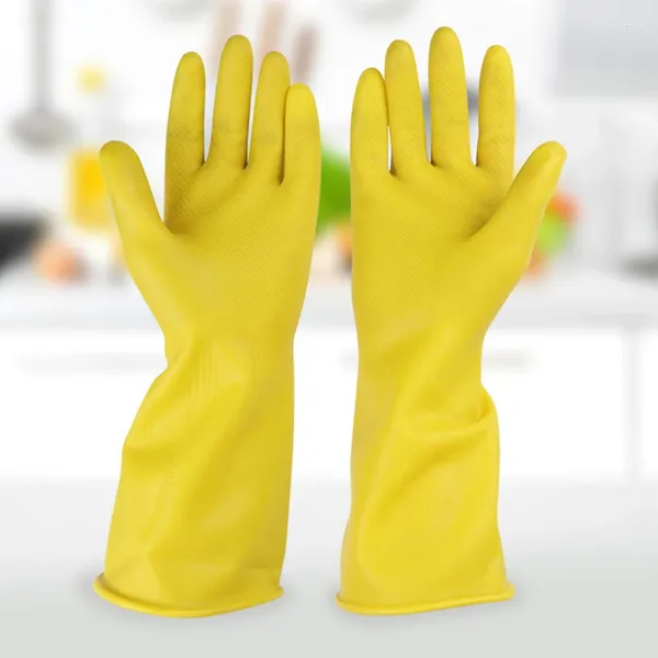 Одноразовые перчатки, утолщенные говяжьи сухожилия, резиновые латексные перчатки для мытья посуды, износостойкие, водонепроницаемые для бытовой чистки автомобиля