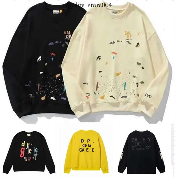 Galeriler Sweatshirts Aynı Bölüm Tişörtleri Rapçi Rapçi Mens Tasarımcı Mektup Baskı Baskı High Street Kadınlar Uzun Kollu T-Shirt 335