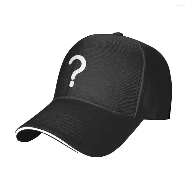 Bonés de bola ponto interrogatório boné de beisebol com homens chapéu de caminhoneiro personalizado bonito ginásio moda snapback